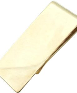 (9月)サファイア ブラック タイニー スター スリム ブラス マネークリップ 誕生石  ギフト