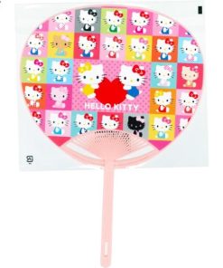 ハローキティ キャラクターポリうちわ ゆうパケット可